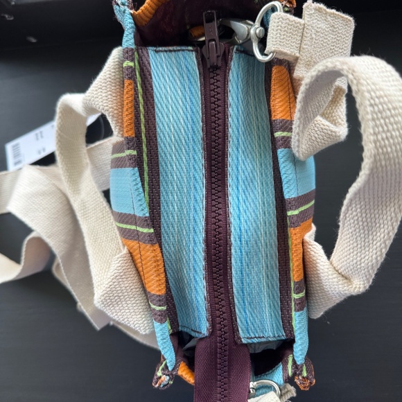 Urban Outfitters Striped Mini Tote/Crossbody - Picture 2 of 5